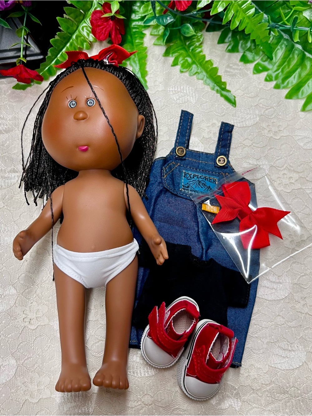 NWT-MIA 9”, 22 cm, 1/8 Scale Potato Doll Doll with Accessories - Picture 9 of 9